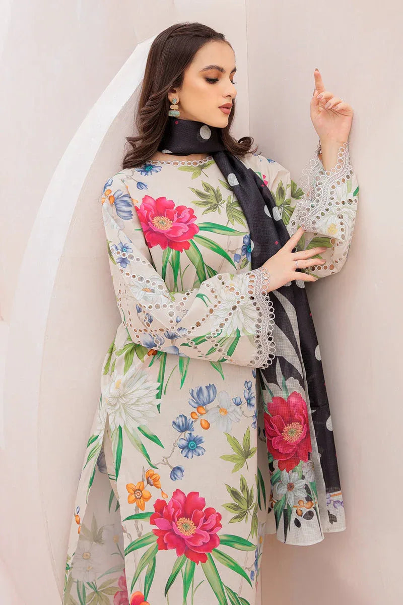 Baroque | Lawn Collection 24 | UF-332 - Aqsa Fabrics