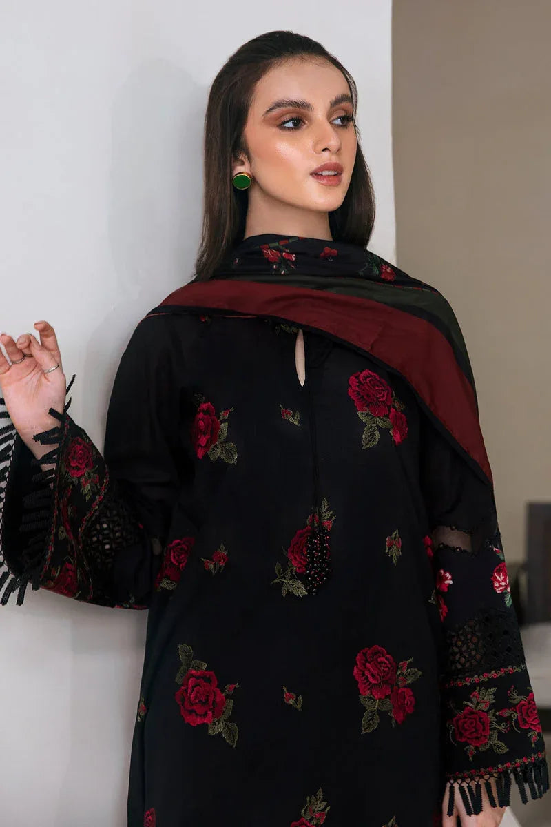 Baroque | Lawn Collection 24 | UF-361 - Aqsa Fabrics