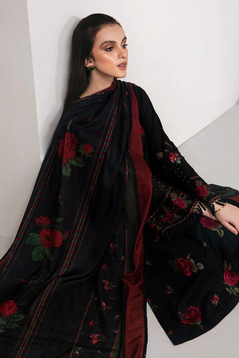 Baroque | Lawn Collection 24 | UF-361 - Aqsa Fabrics