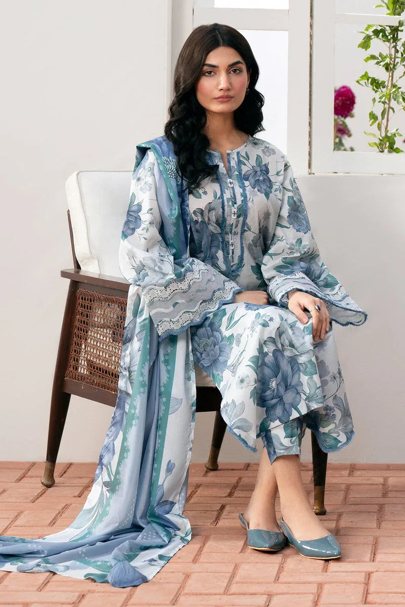 Baroque | Lawn Collection 24 | UF-541 - Aqsa Fabrics