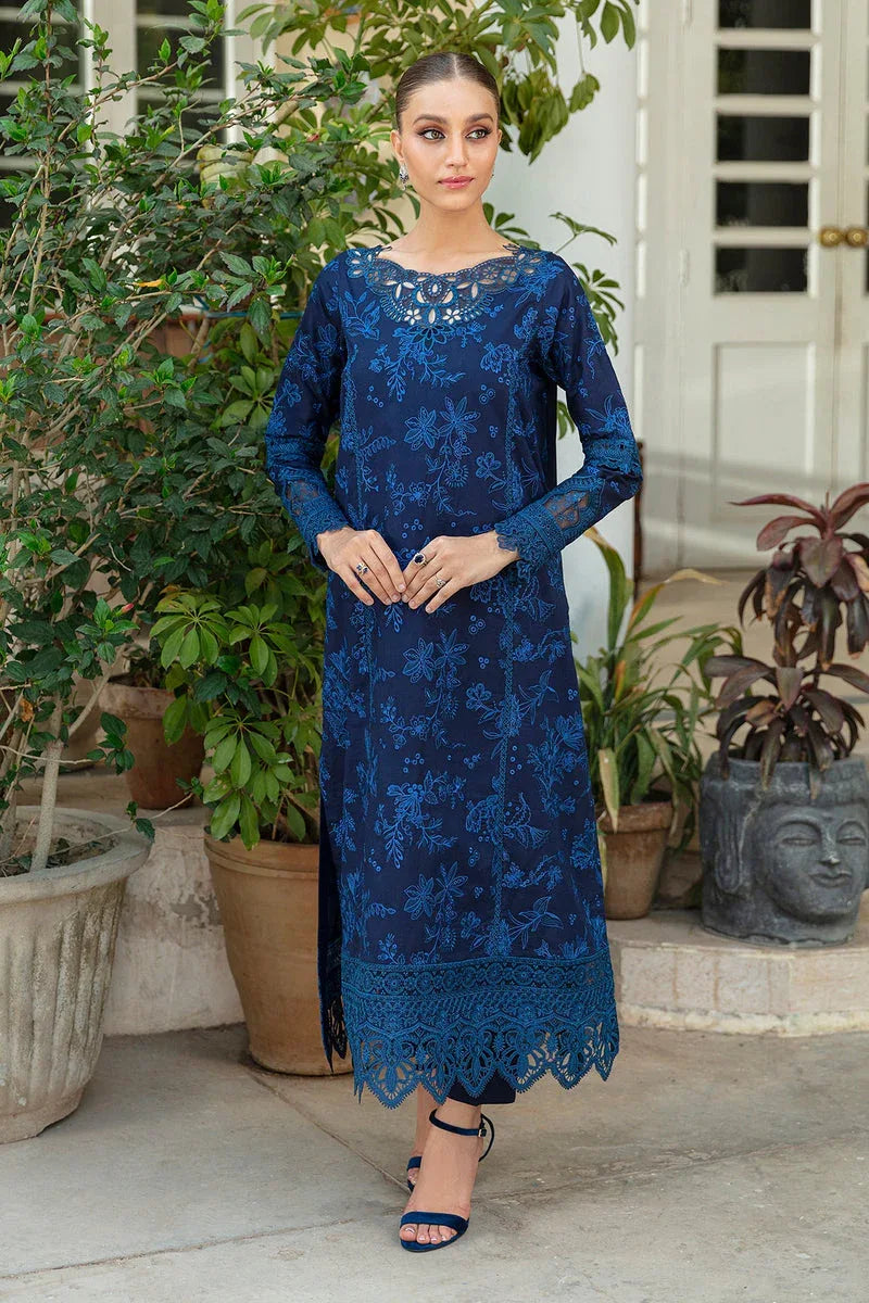 Baroque | Lawn Collection 24 | UF-380 - Aqsa Fabrics