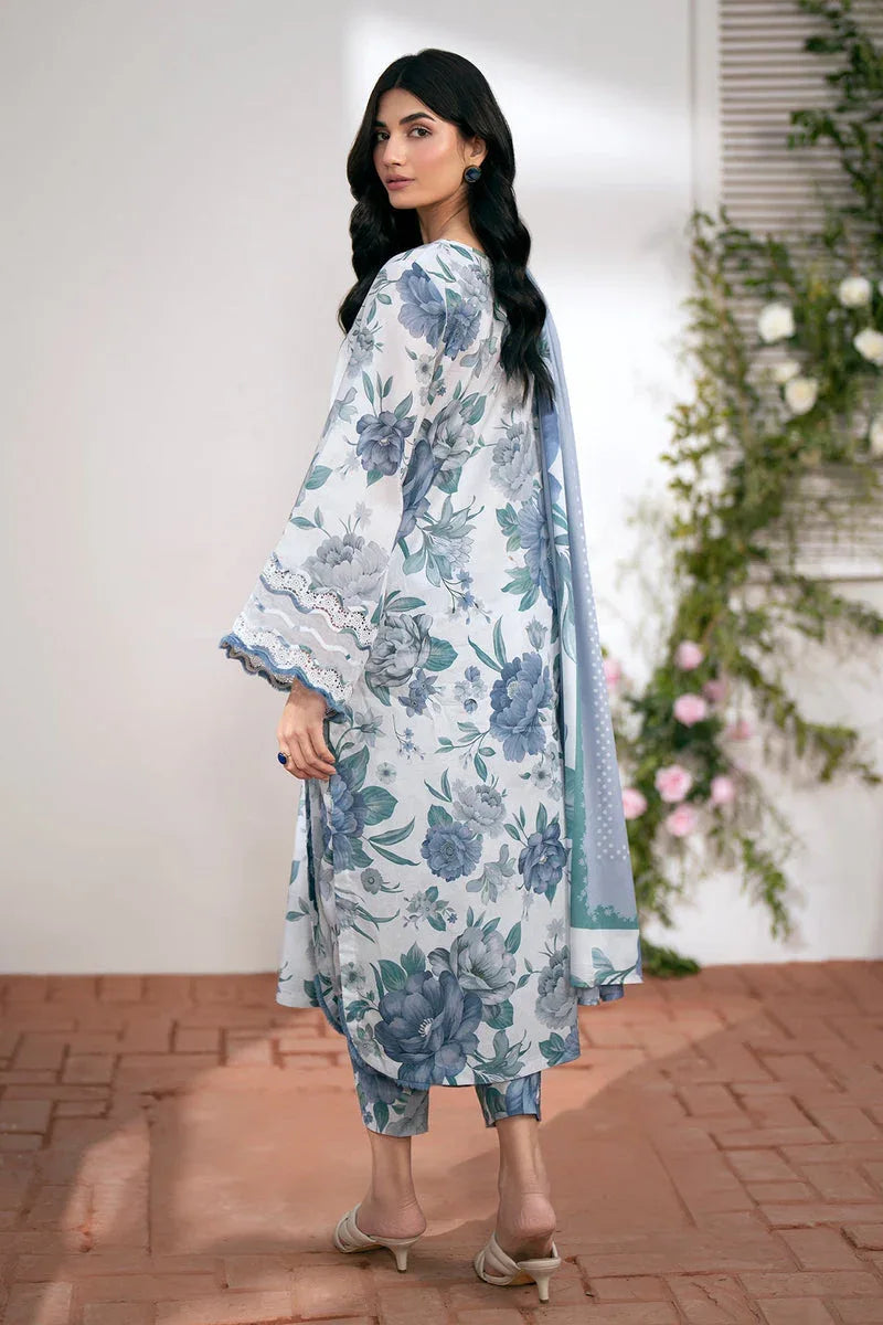 Baroque | Lawn Collection 24 | UF-541 - Aqsa Fabrics