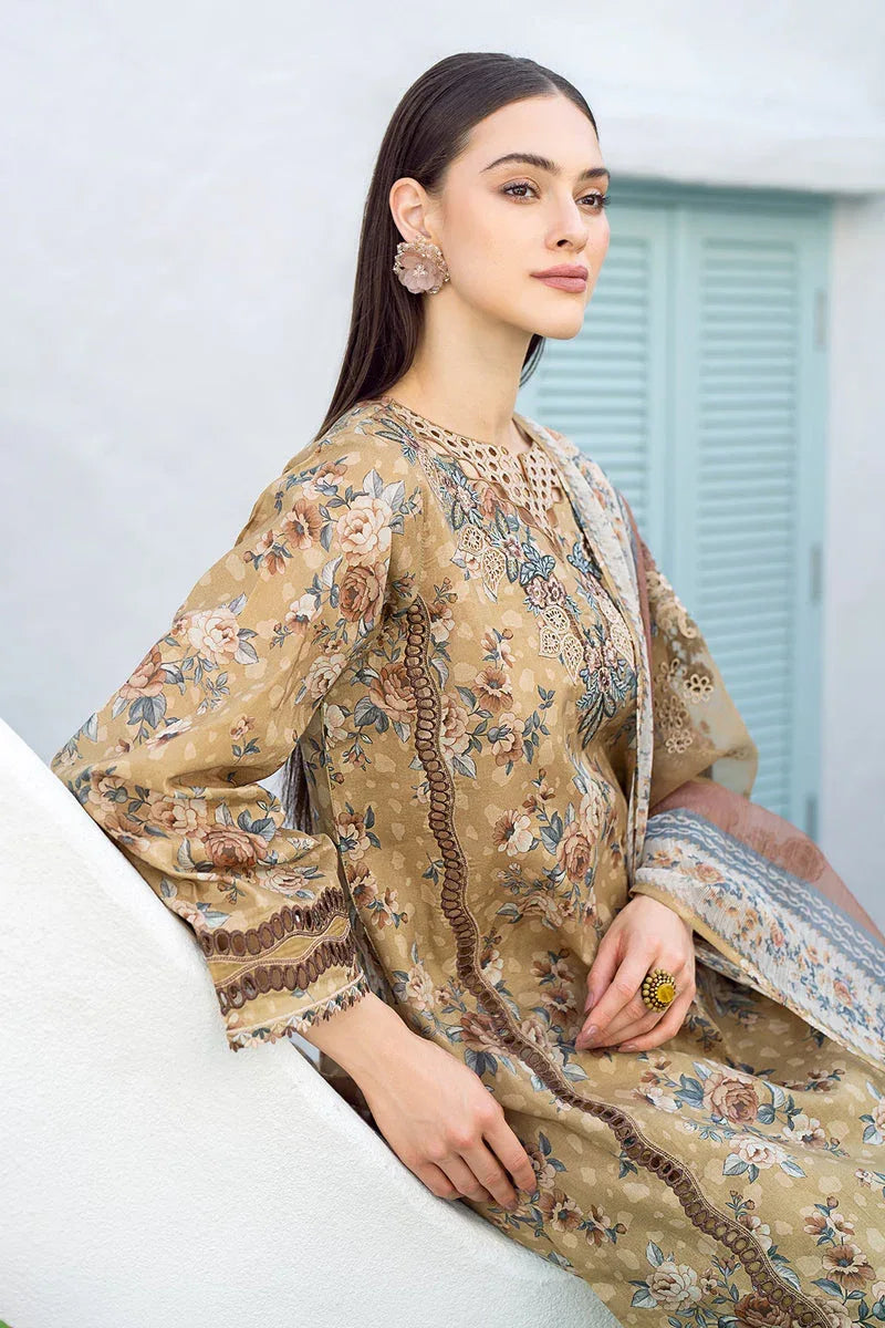 Baroque | Lawn Collection 24 | UF-553 - Aqsa Fabrics
