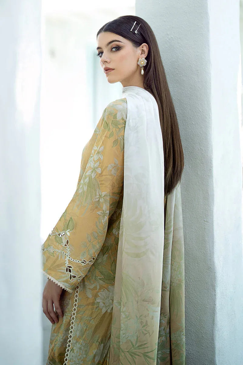 Baroque | Lawn Collection 24 | UF-542 - Aqsa Fabrics