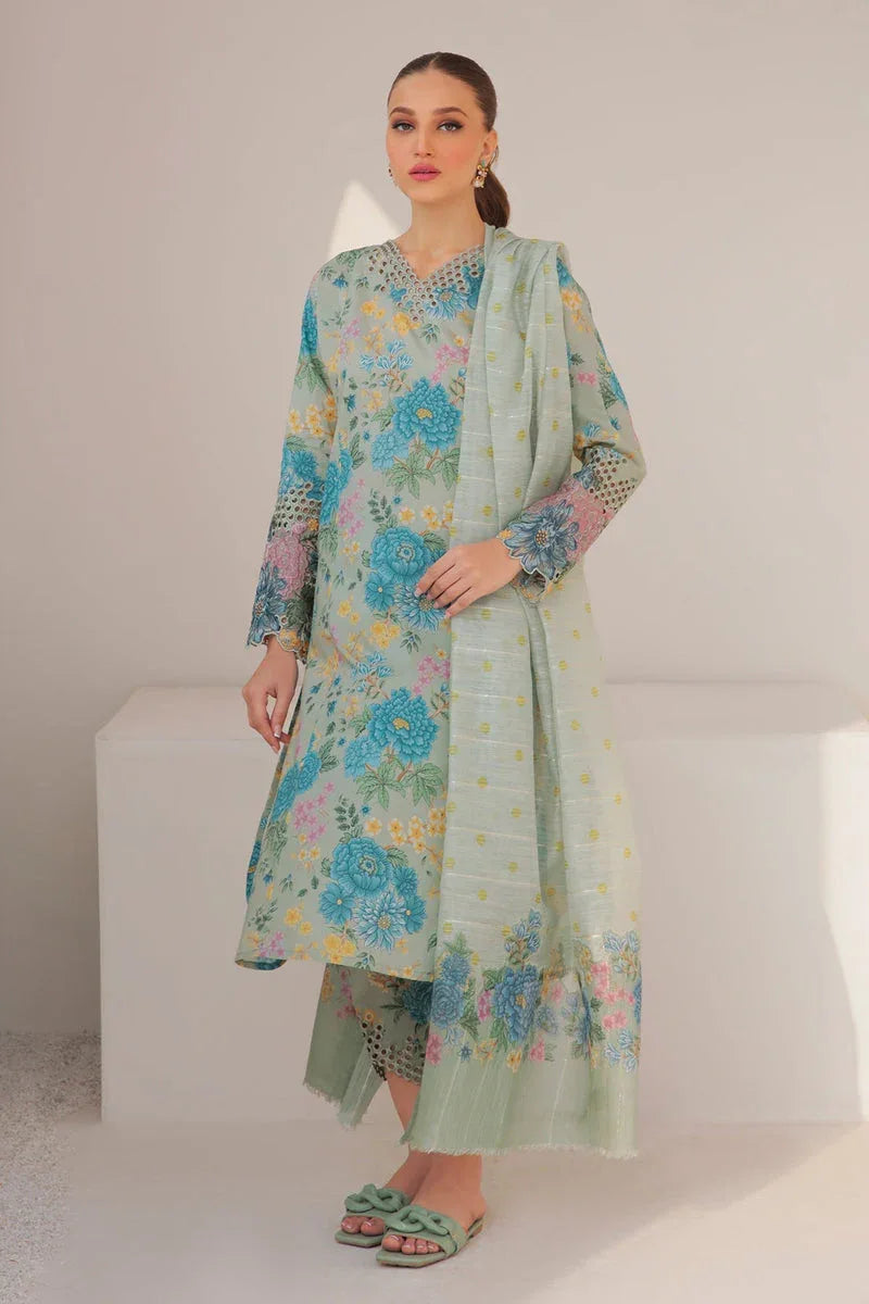Baroque | Lawn Collection 24 | UF-310 - Aqsa Fabrics