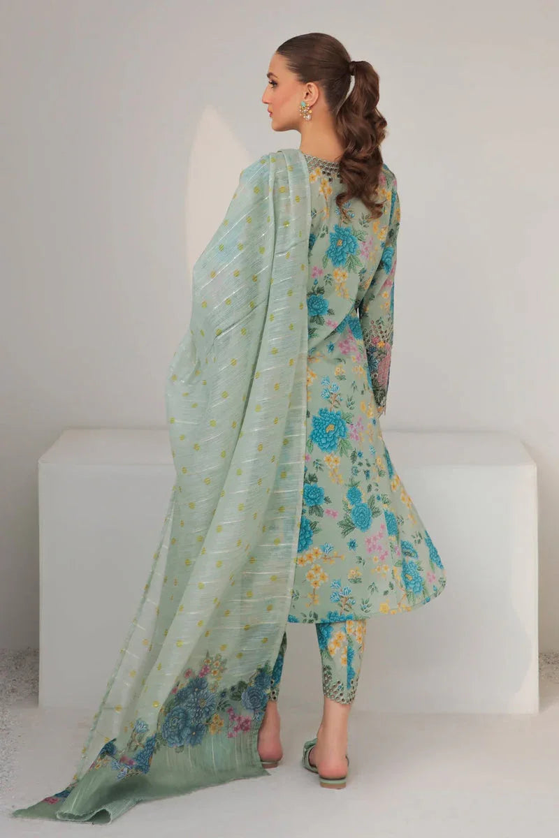 Baroque | Lawn Collection 24 | UF-310 - Aqsa Fabrics