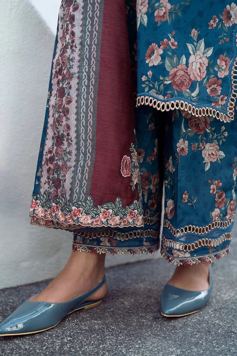 Baroque | Lawn Collection 24 | UF-554 - Aqsa Fabrics
