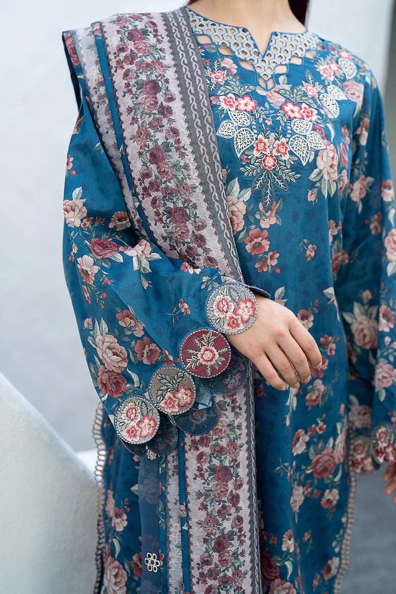 Baroque | Lawn Collection 24 | UF-554 - Aqsa Fabrics