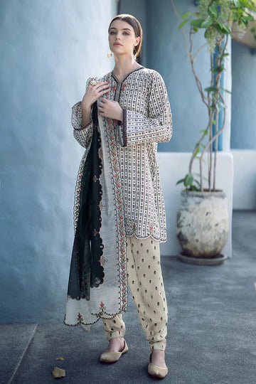 Baroque | Lawn Collection 24 | UF-555 - Aqsa Fabrics