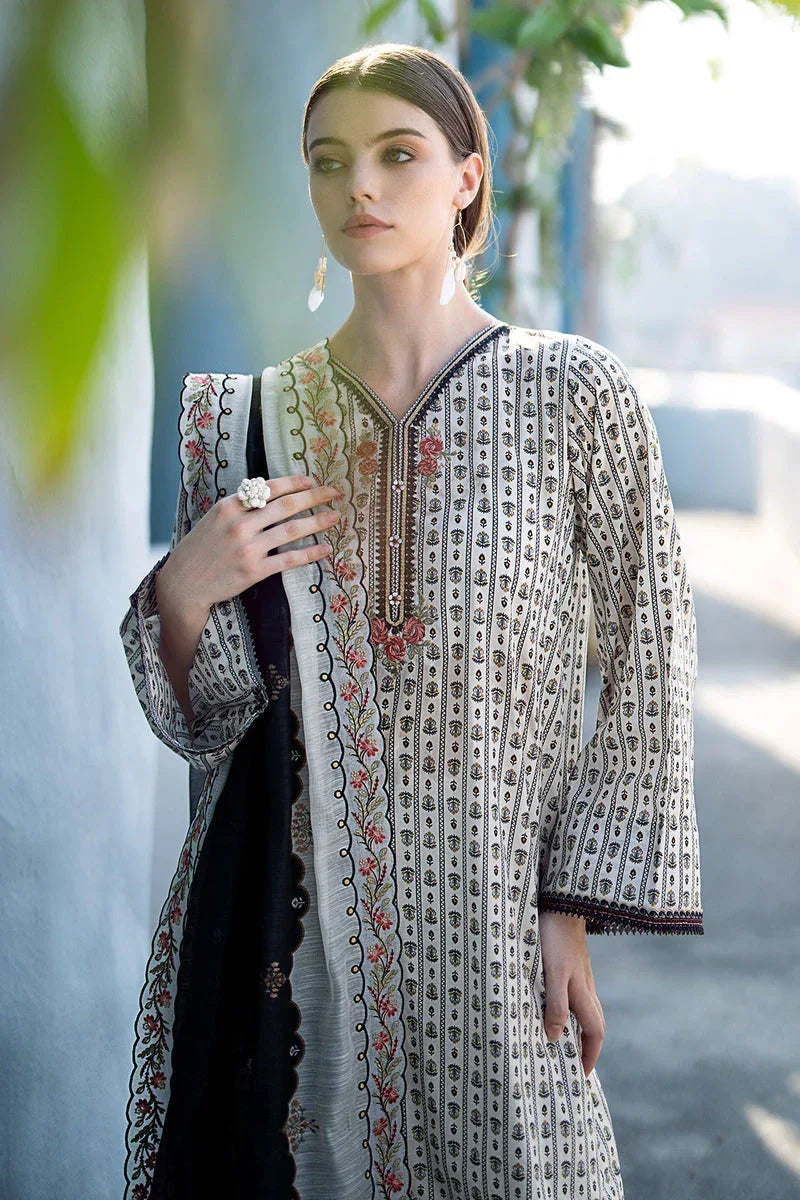 Baroque | Lawn Collection 24 | UF-555 - Aqsa Fabrics