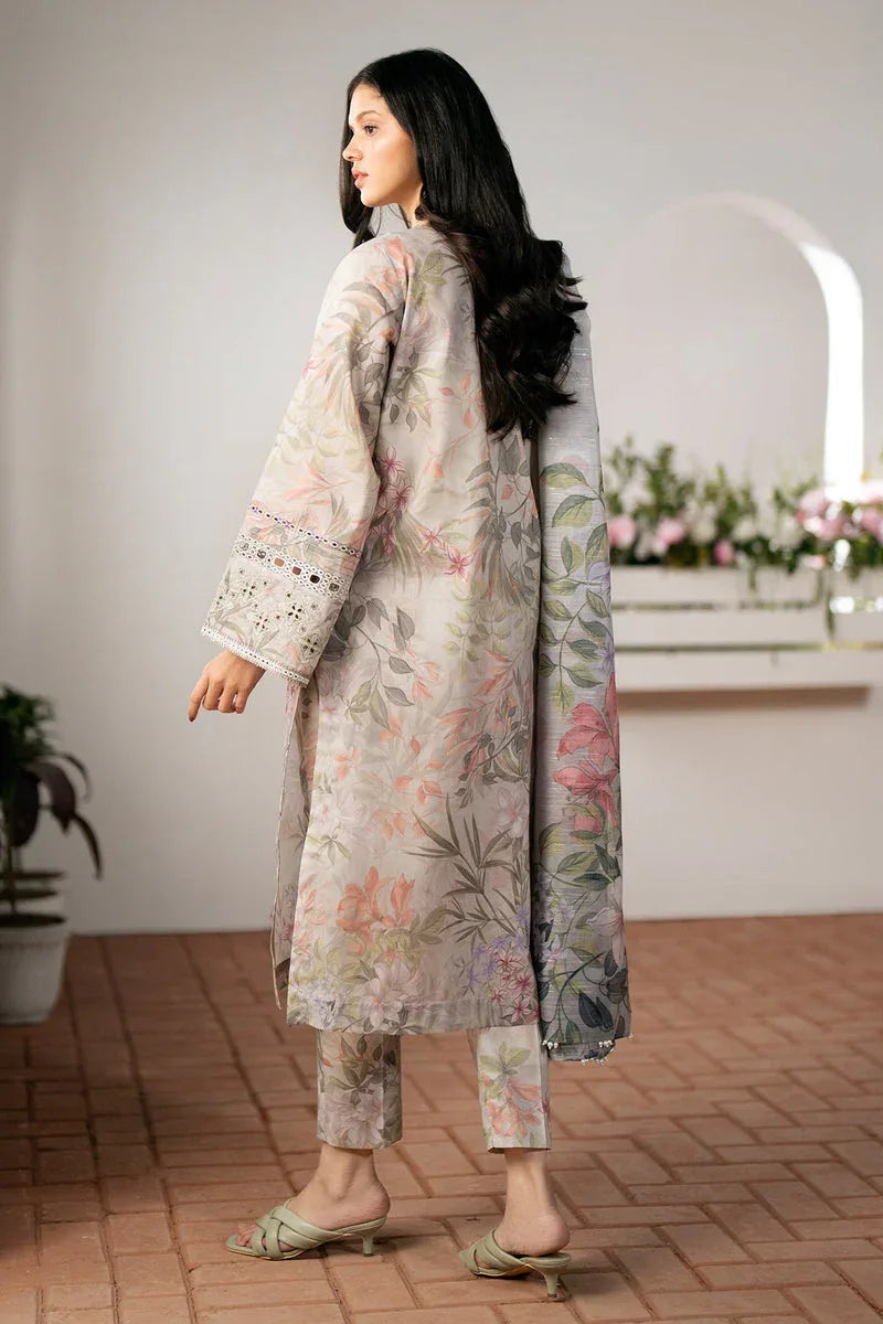 Baroque | Lawn Collection 24 | UF-528 - Aqsa Fabrics