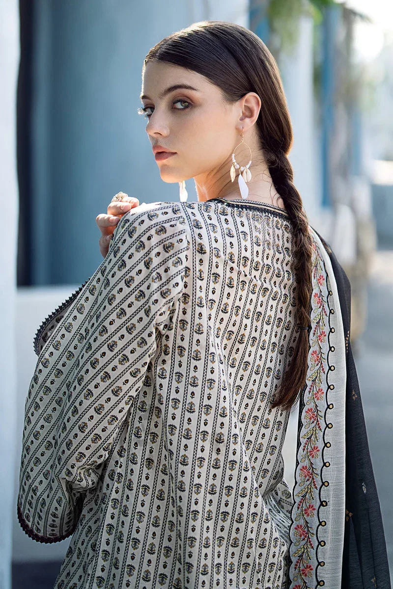 Baroque | Lawn Collection 24 | UF-555 - Aqsa Fabrics