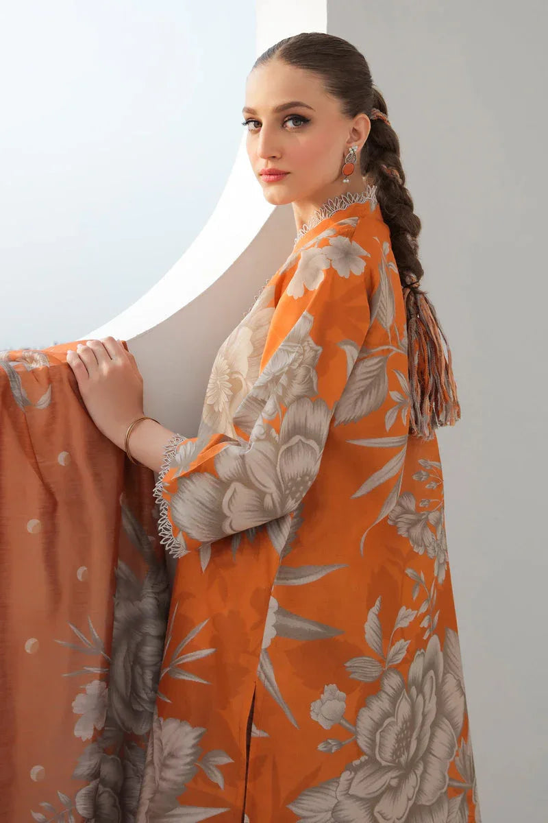 Baroque | Lawn Collection 24 | UF-312 - Aqsa Fabrics