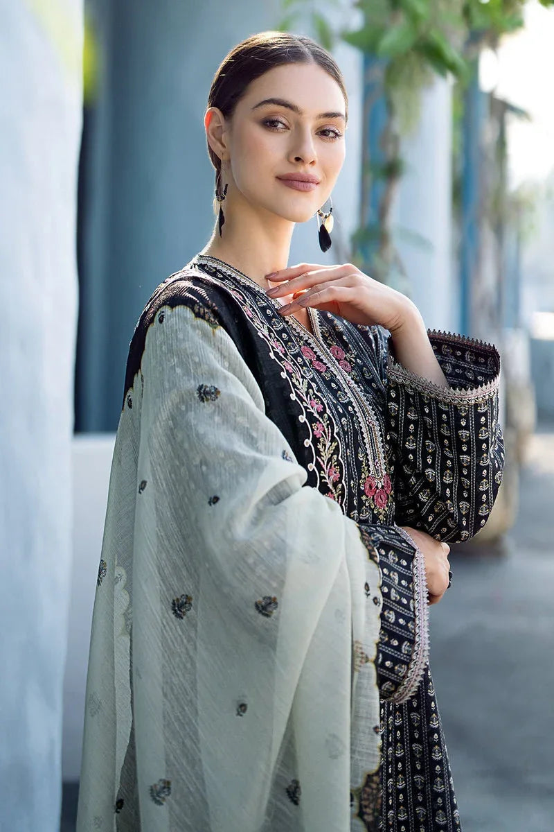 Baroque | Lawn Collection 24 | UF-556 - Aqsa Fabrics
