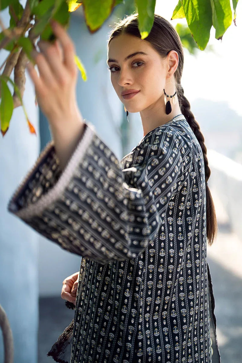 Baroque | Lawn Collection 24 | UF-556 - Aqsa Fabrics