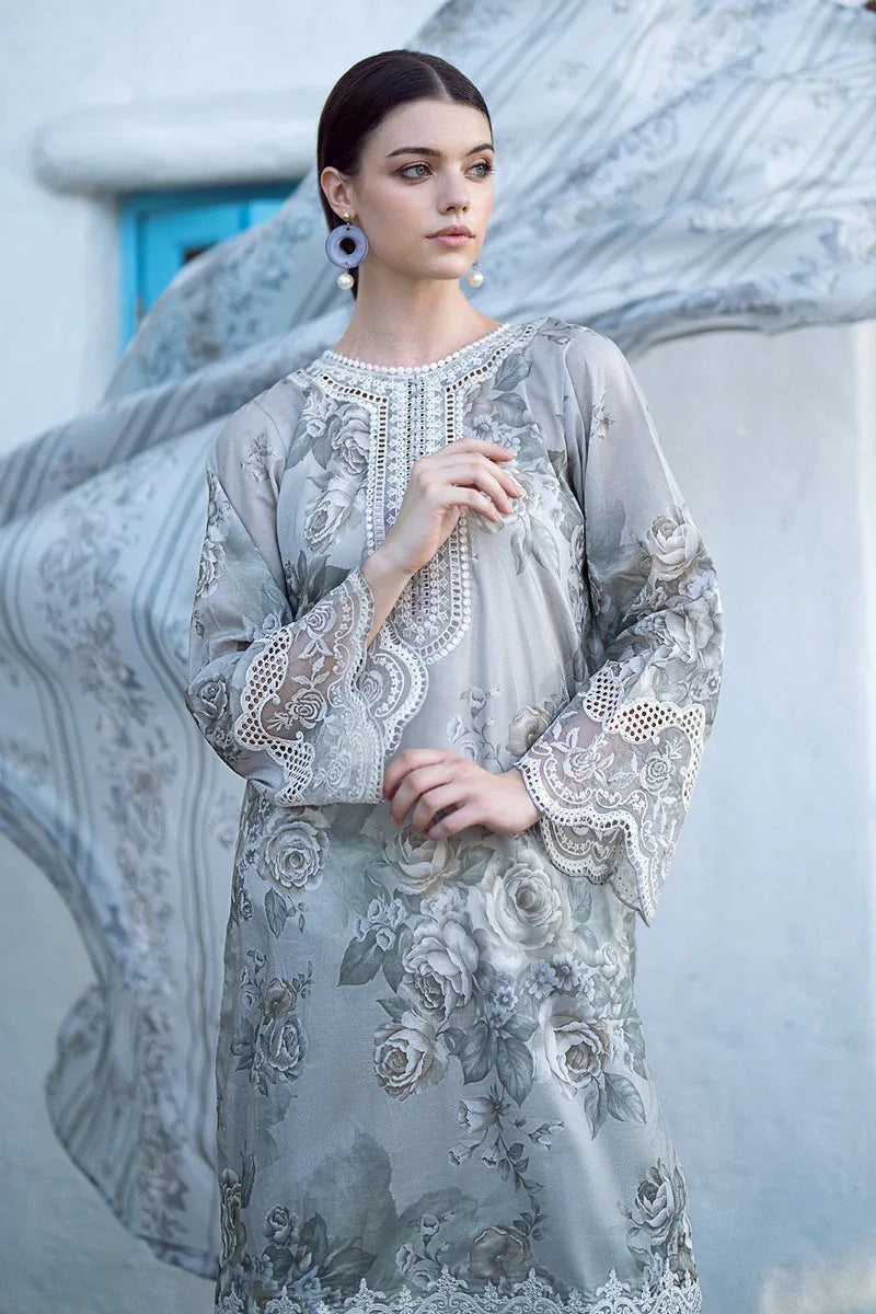 Baroque | Lawn Collection 24 | UF-557 - Aqsa Fabrics