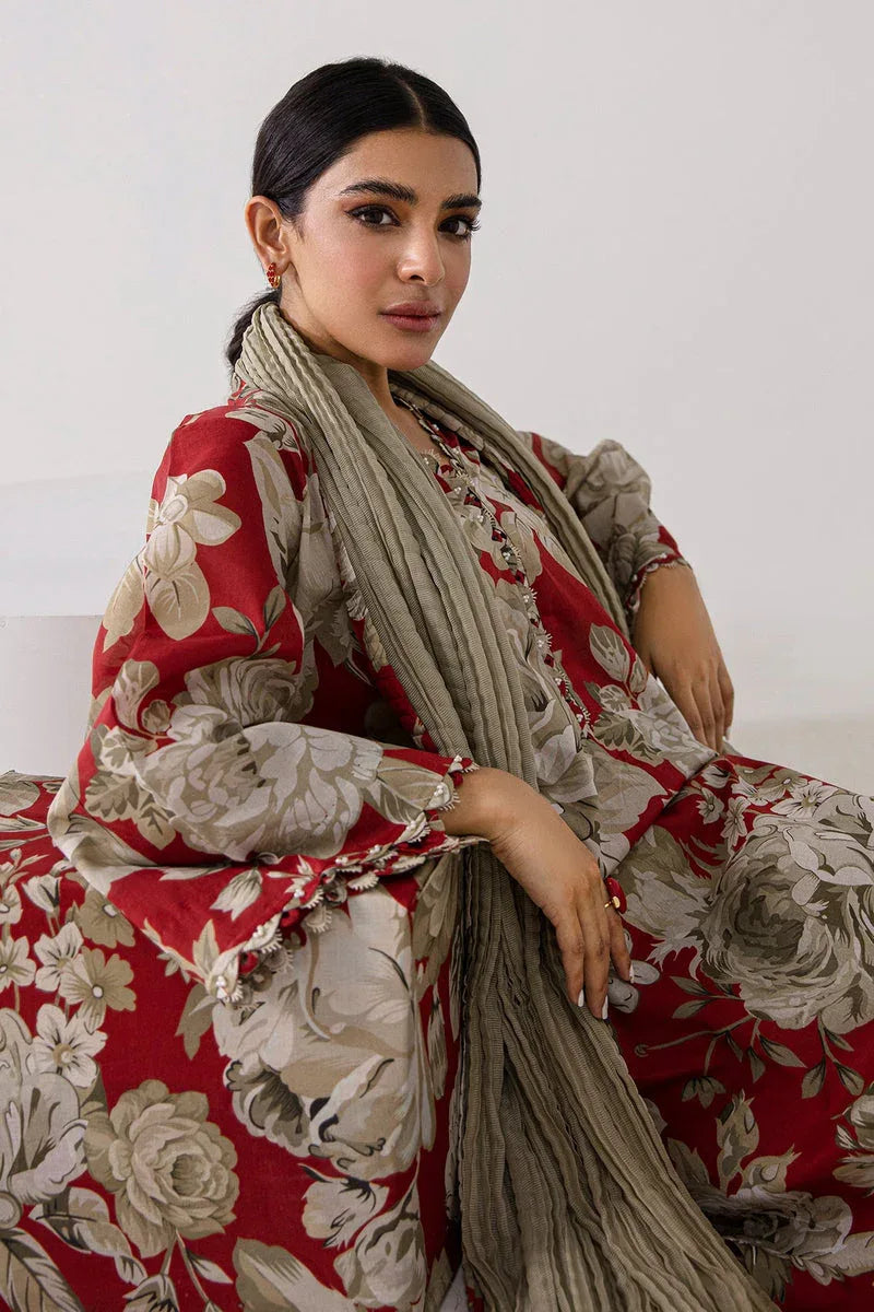 Baroque | Lawn Collection 24 | UF-378 - Aqsa Fabrics