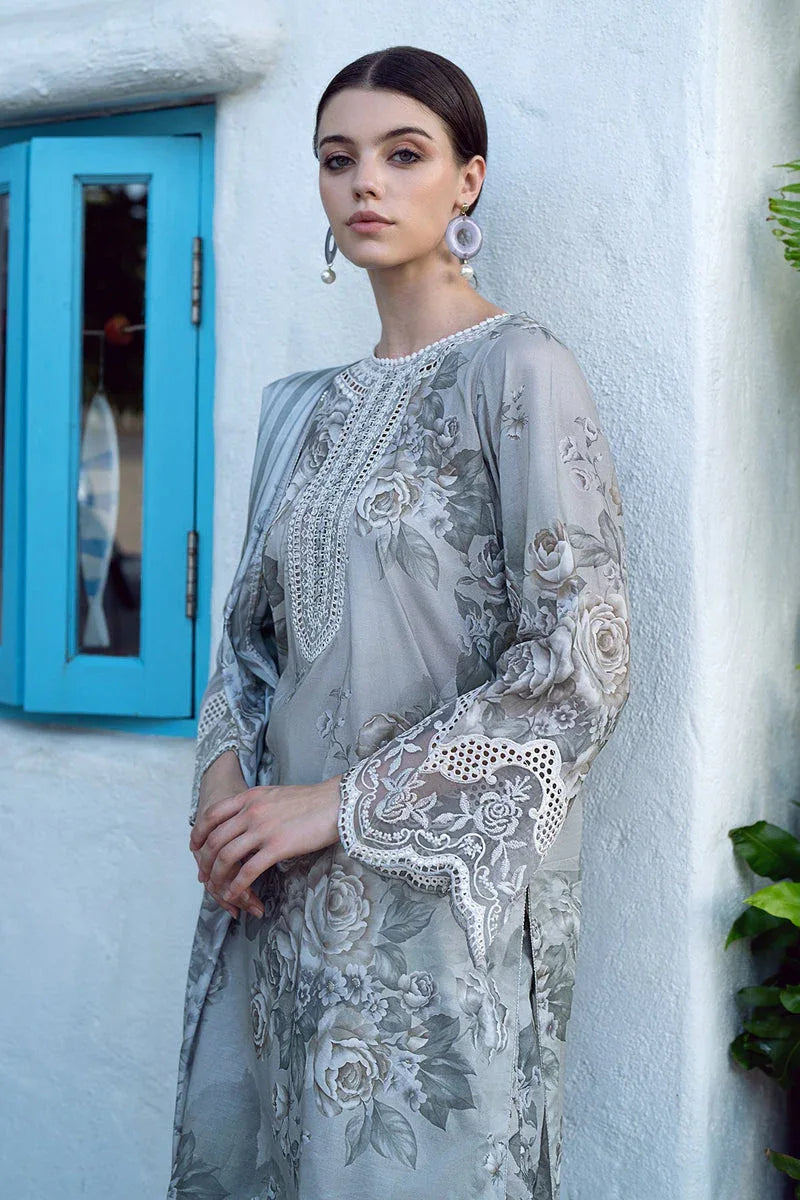 Baroque | Lawn Collection 24 | UF-557 - Aqsa Fabrics