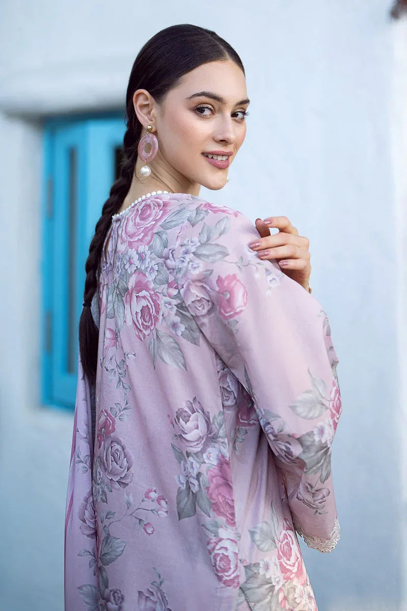 Baroque | Lawn Collection 24 | UF-558 - Aqsa Fabrics