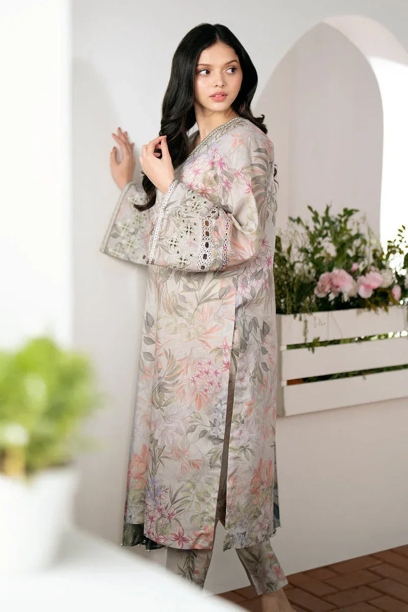 Baroque | Lawn Collection 24 | UF-528 - Aqsa Fabrics