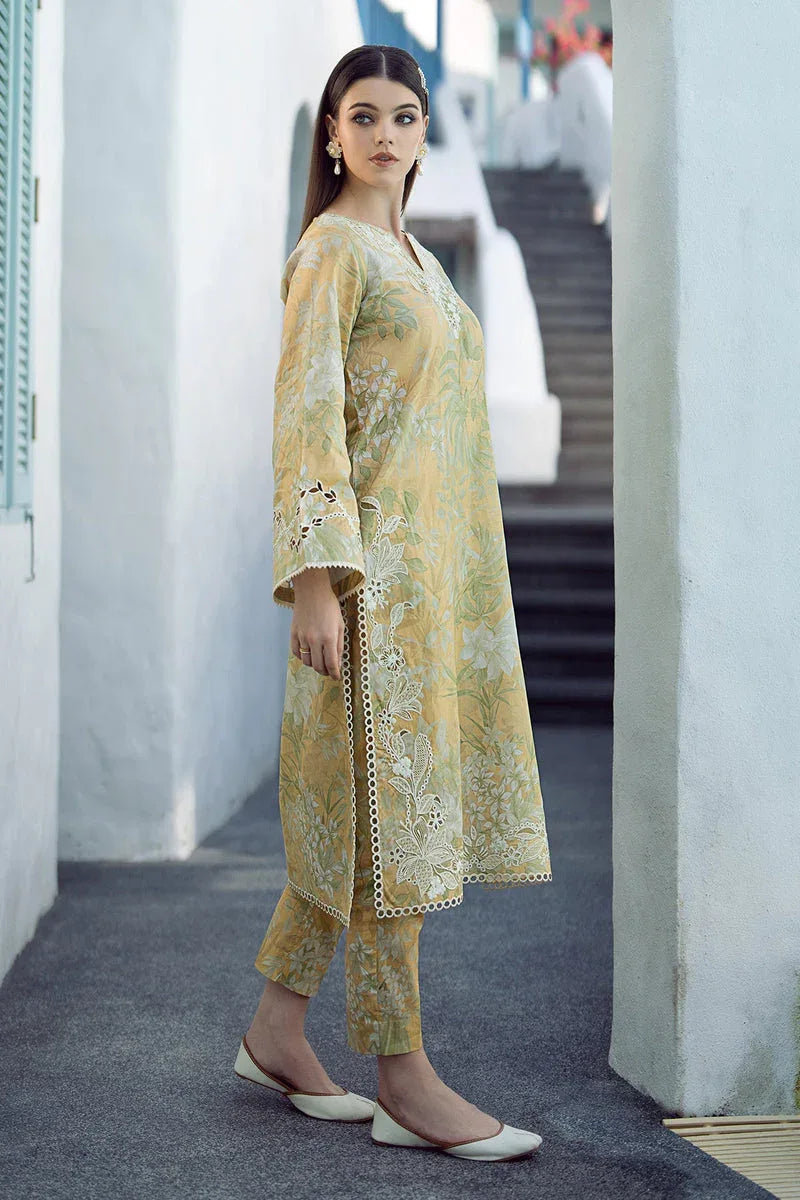 Baroque | Lawn Collection 24 | UF-542 - Aqsa Fabrics