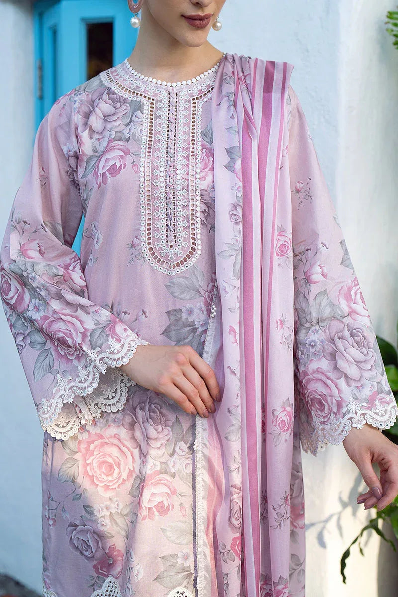 Baroque | Lawn Collection 24 | UF-558 - Aqsa Fabrics