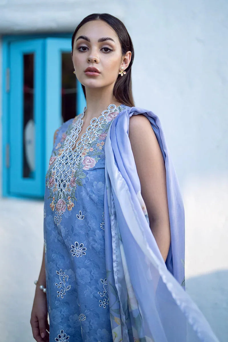 Baroque | Lawn Collection 24 | UF-559 - Aqsa Fabrics