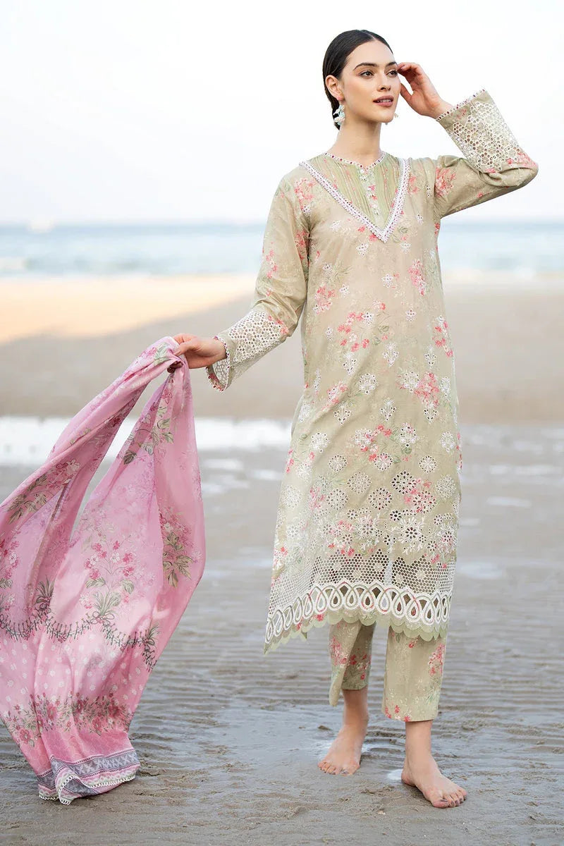 Baroque | Lawn Collection 24 | UF-560 - Aqsa Fabrics