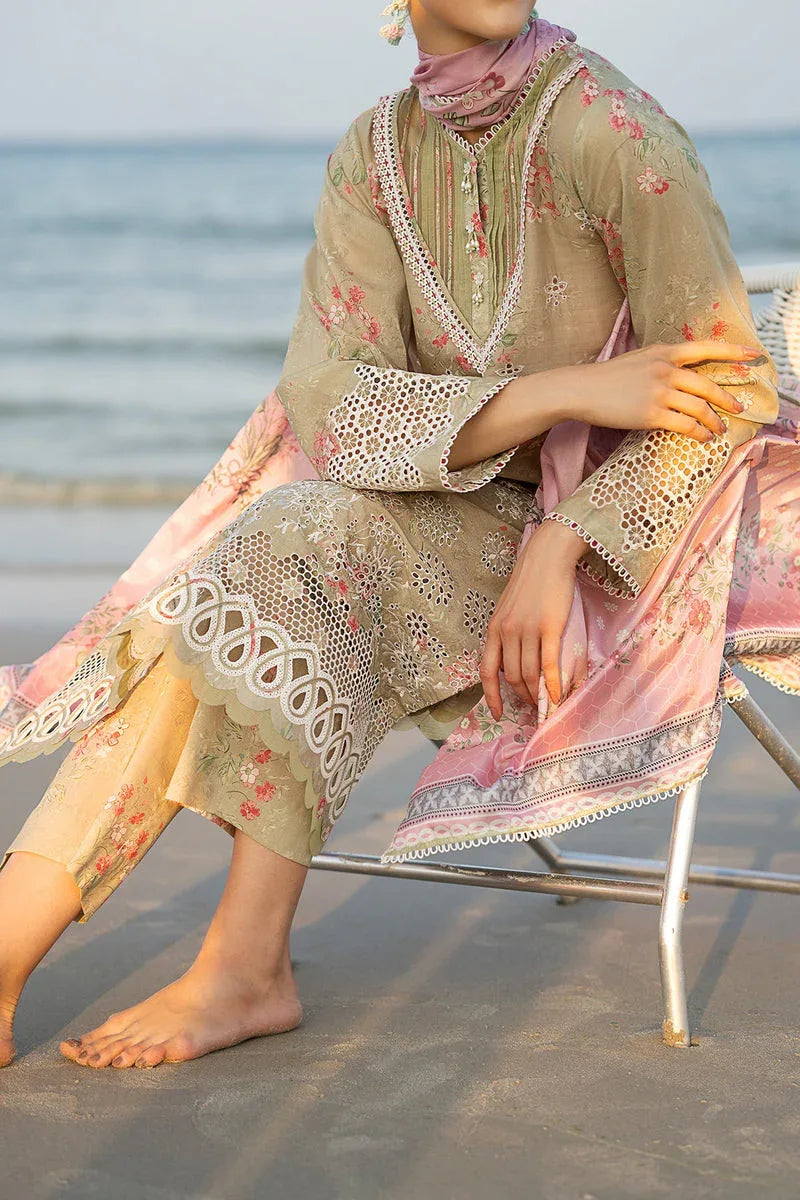 Baroque | Lawn Collection 24 | UF-560 - Aqsa Fabrics
