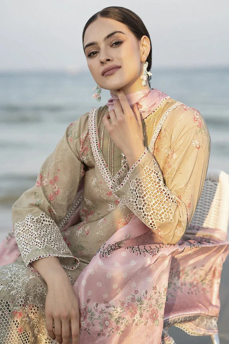 Baroque | Lawn Collection 24 | UF-560 - Aqsa Fabrics