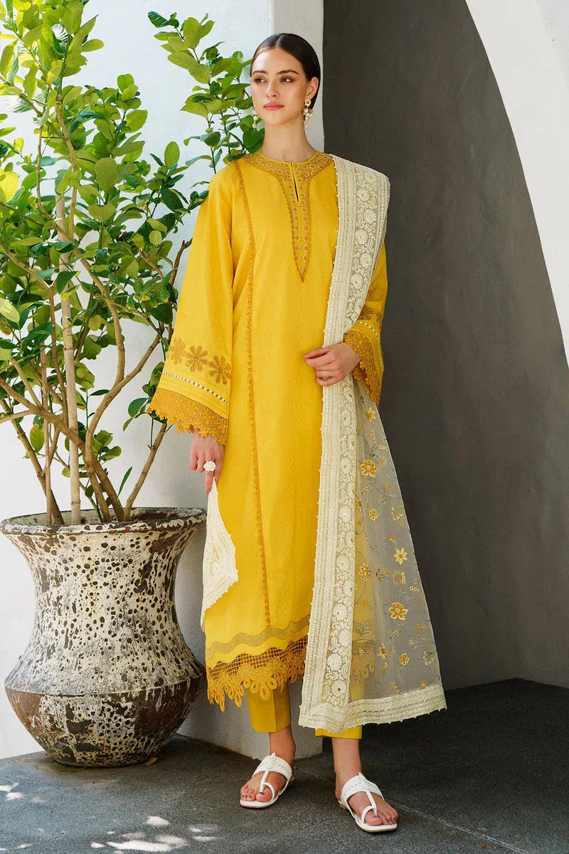 Baroque | Lawn Collection 24 | UF-562 - Aqsa Fabrics