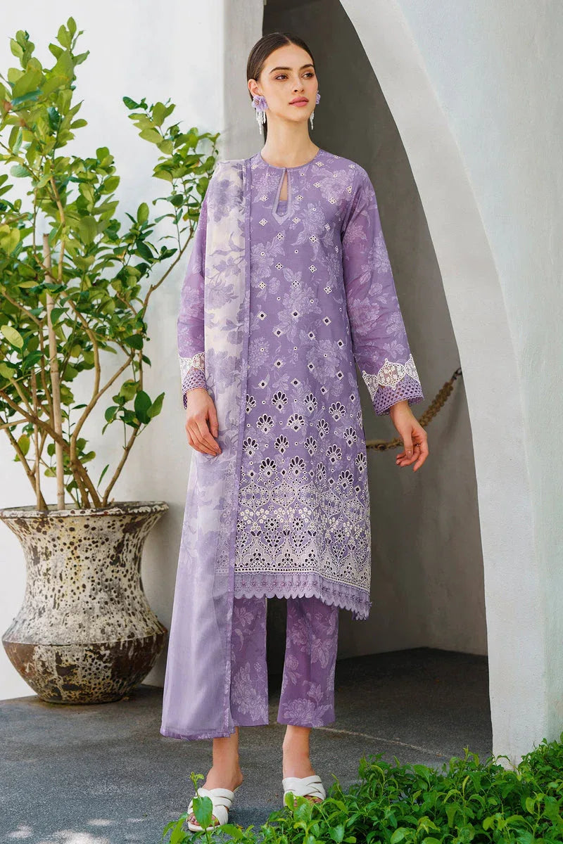 Baroque | Lawn Collection 24 | UF-563 - Aqsa Fabrics