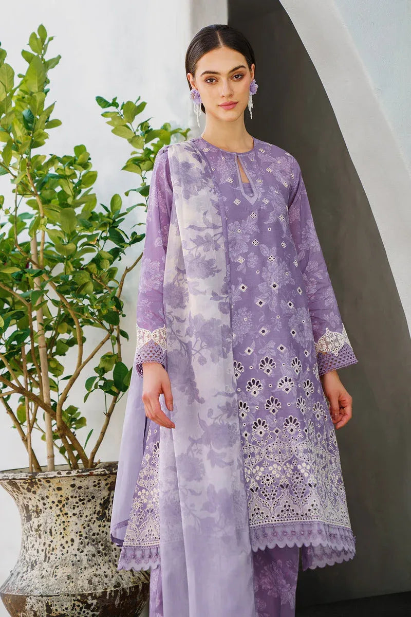Baroque | Lawn Collection 24 | UF-563 - Aqsa Fabrics