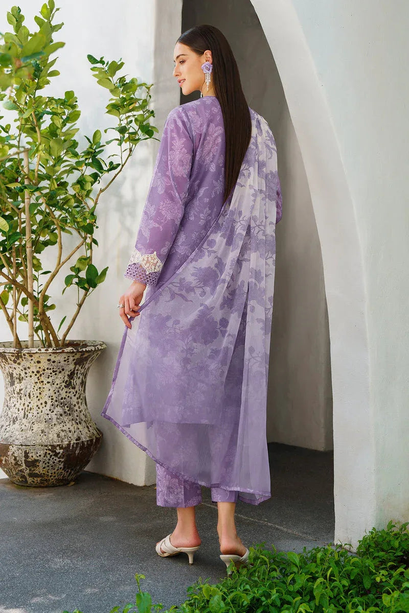 Baroque | Lawn Collection 24 | UF-563 - Aqsa Fabrics