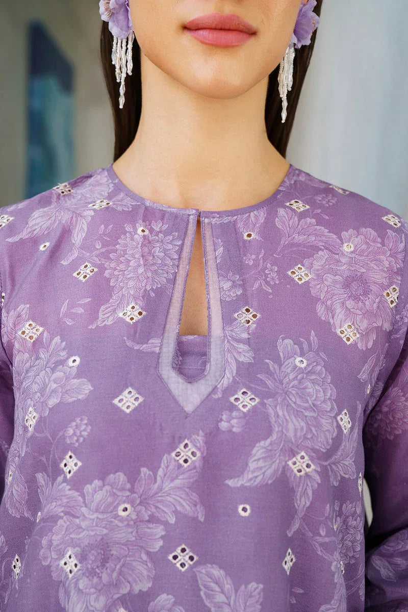 Baroque | Lawn Collection 24 | UF-563 - Aqsa Fabrics