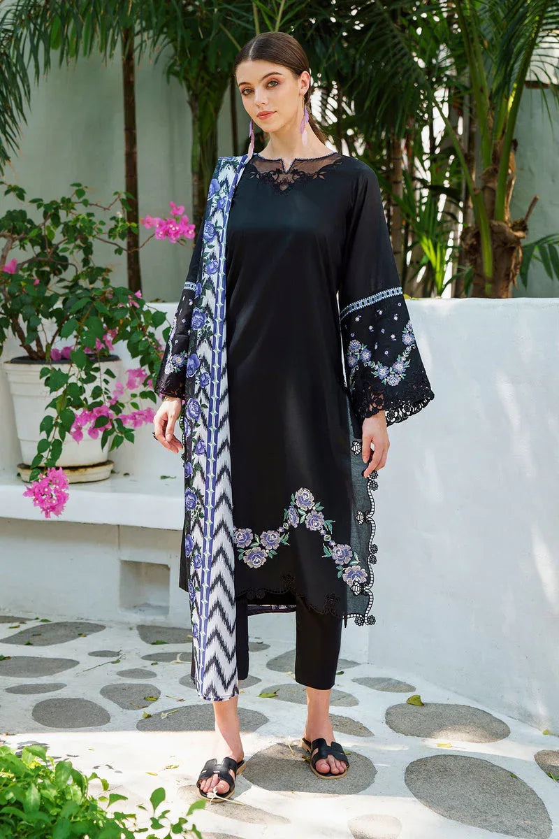 Baroque | Lawn Collection 24 | UF-564 - Aqsa Fabrics
