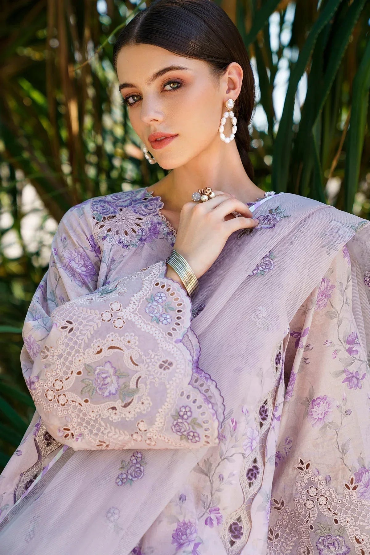 Baroque | Lawn Collection 24 | UF-566 - Aqsa Fabrics