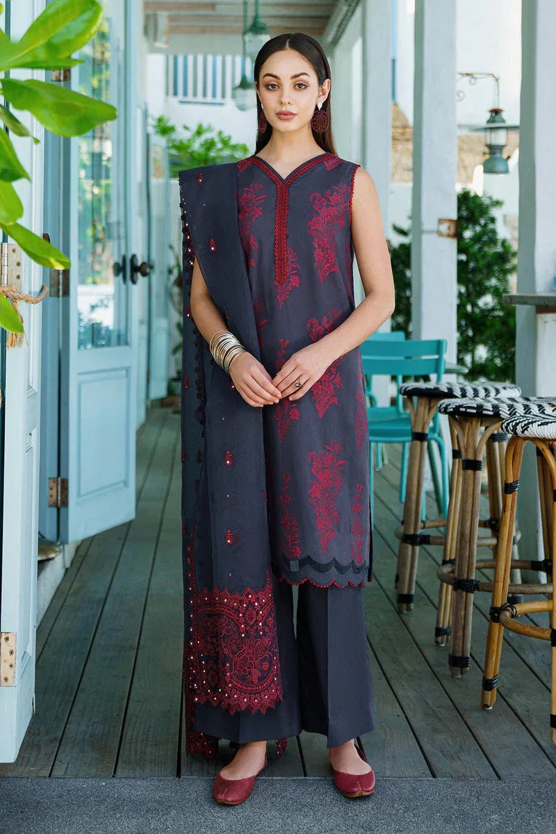 Baroque | Lawn Collection 24 | UF-567 - Aqsa Fabrics