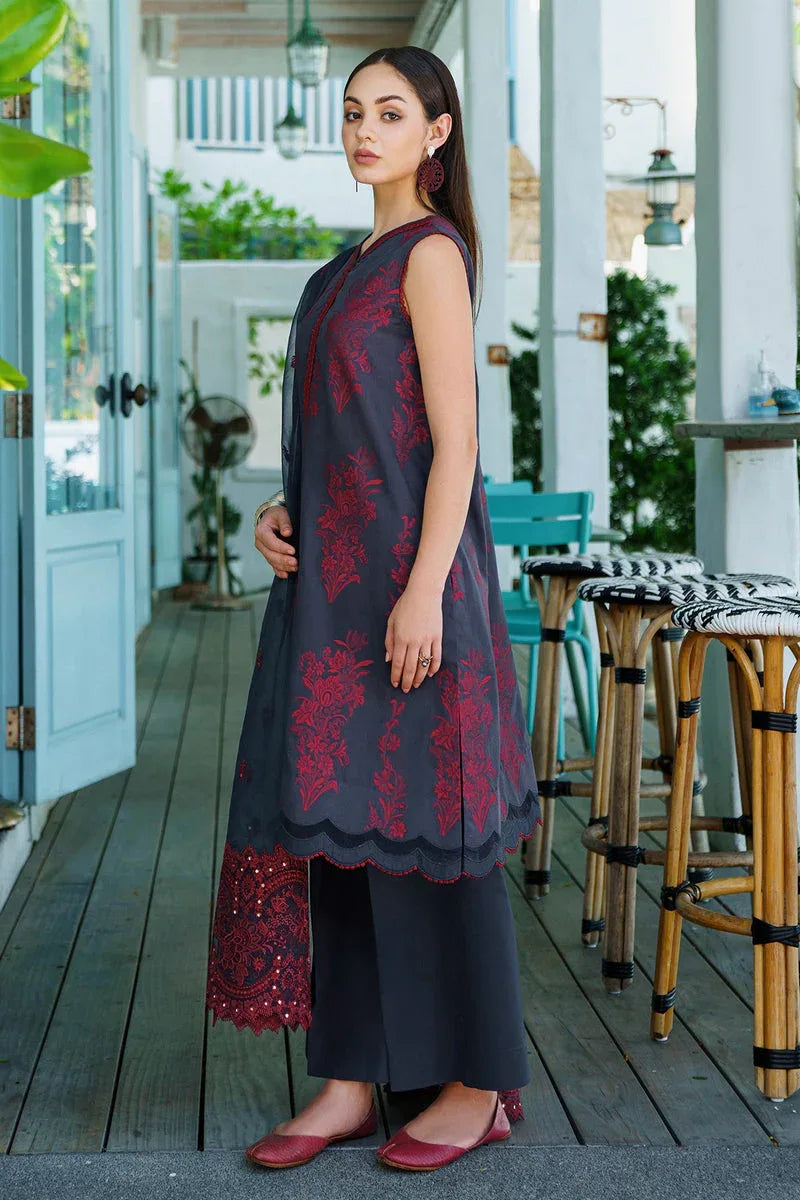 Baroque | Lawn Collection 24 | UF-567 - Aqsa Fabrics
