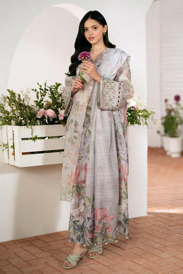 Baroque | Lawn Collection 24 | UF-528 - Aqsa Fabrics