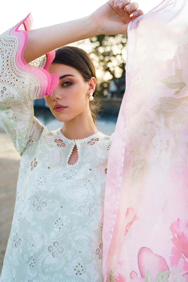 Baroque | Lawn Collection 24 | UF-569 - Aqsa Fabrics