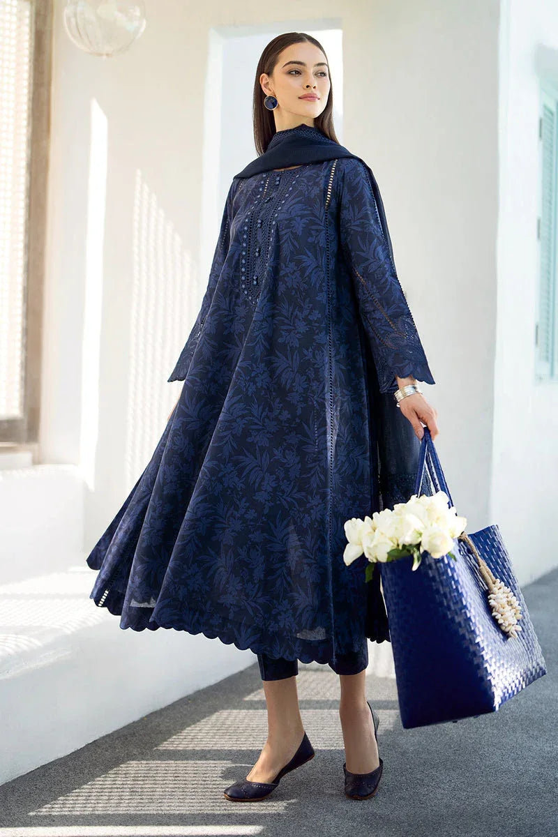 Baroque | Lawn Collection 24 | UF-544 - Aqsa Fabrics