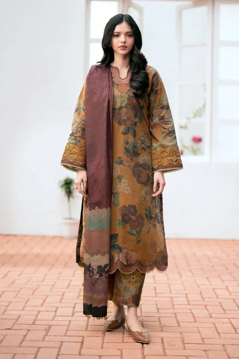 Baroque | Lawn Collection 24 | UF-530 - Aqsa Fabrics