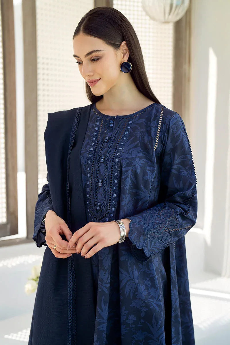Baroque | Lawn Collection 24 | UF-544 - Aqsa Fabrics