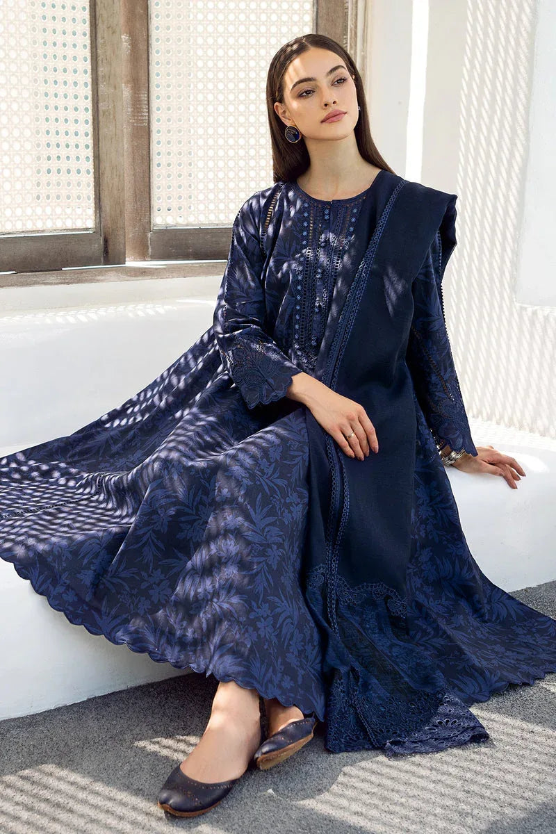Baroque | Lawn Collection 24 | UF-544 - Aqsa Fabrics