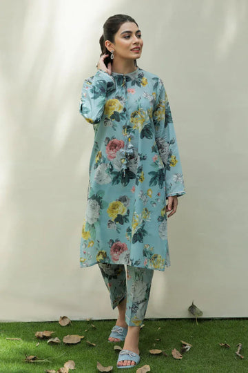 Baroque | Lawn Collection 24 | UF-211 - Aqsa Fabrics