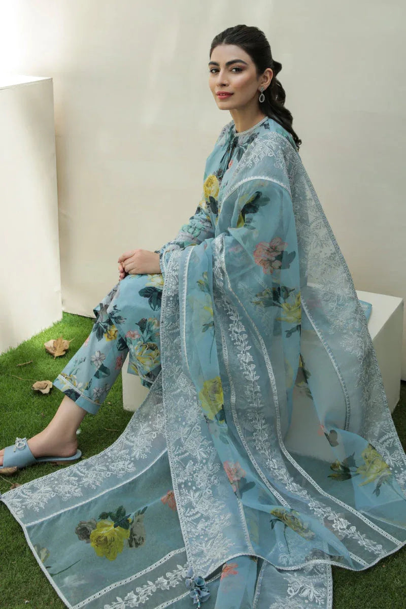 Baroque | Lawn Collection 24 | UF-211 - Aqsa Fabrics