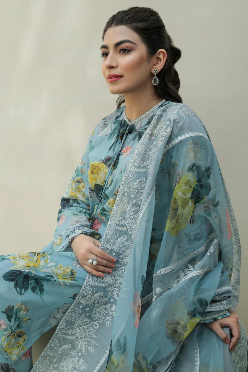 Baroque | Lawn Collection 24 | UF-211 - Aqsa Fabrics