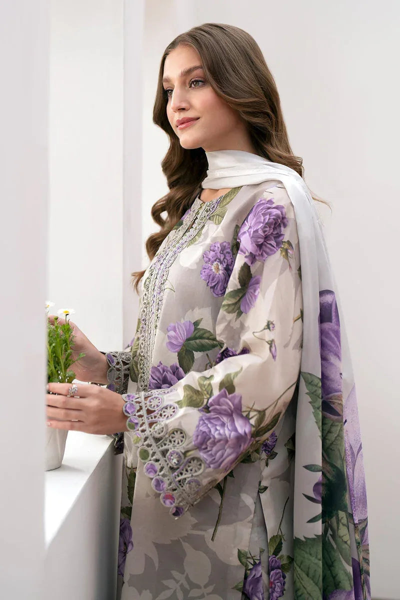 Baroque | Lawn Collection 24 | UF-531 - Aqsa Fabrics