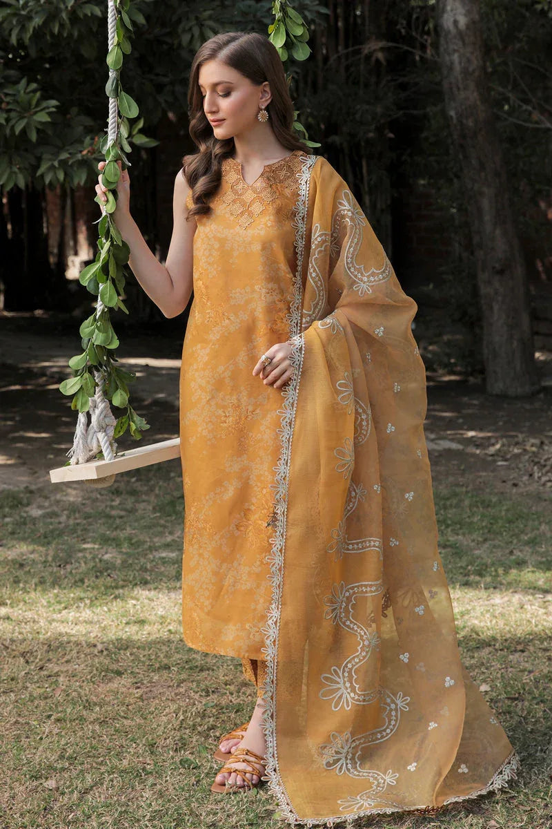 Baroque | Lawn Collection 24 | UF-321 - Aqsa Fabrics